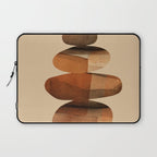 Abstract and Modern Stones Art 3 Laptop Sleeve Gallery Image 1