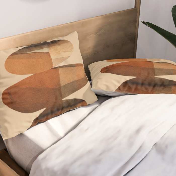 Abstract and Modern Stones Art 3 Pillow Sham Gallery Image 2