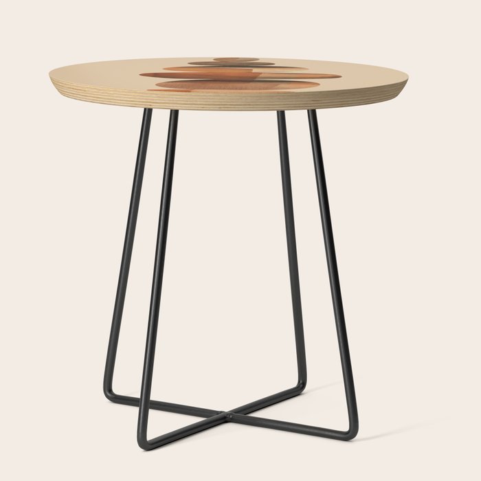 Abstract and Modern Stones Art 3 Side Table Gallery Image 2