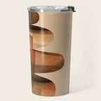 Abstract and Modern Stones Art 3 Travel Mug Gallery Image 2
