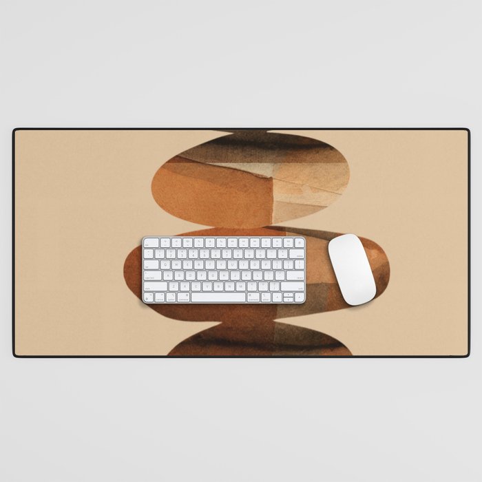 Abstract and Modern Stones Art 3 Desk Mat Gallery Image 1