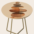 Abstract and Modern Stones Art 3 Side Table Gallery Image 2