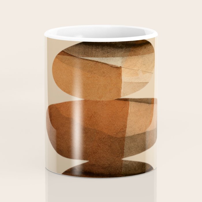 Abstract and Modern Stones Art 3 Coffee Mug Gallery Image 4