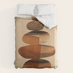 Abstract and Modern Stones Art 3 Duvet Cover Gallery Image 6