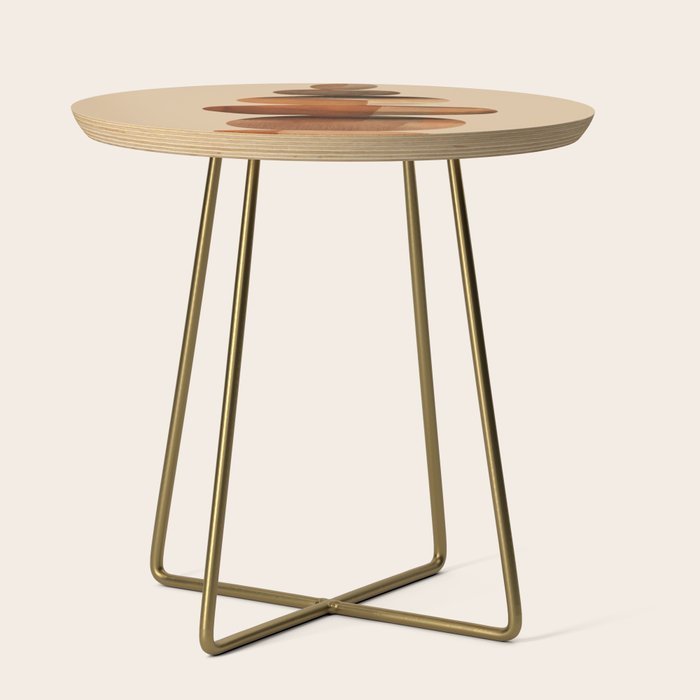 Abstract and Modern Stones Art 3 Side Table Gallery Image 1