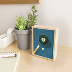 BILLIARDS / Ball 6 Mini Art Print Gallery Image 2