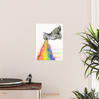 Kitten Puking Rainbow Poster Gallery Image 2