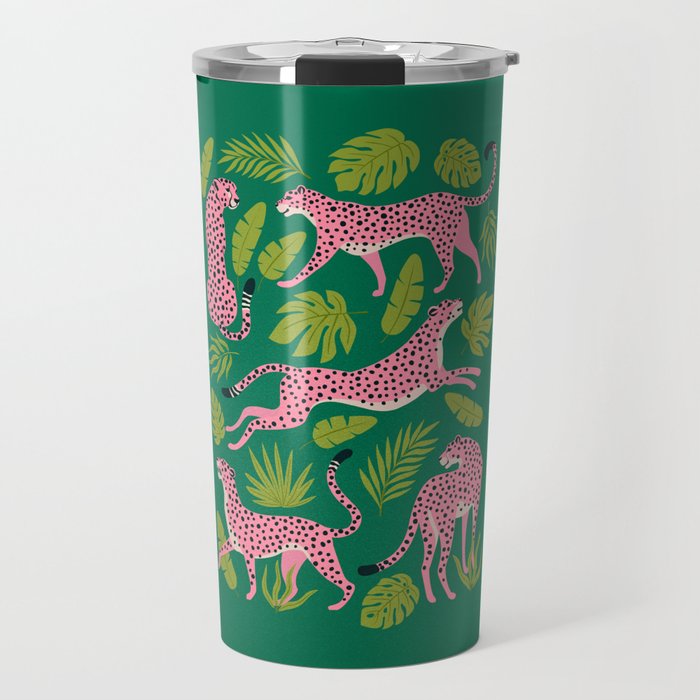 The Stare: Pop Tropical Edition Travel Mug Gallery Image 1