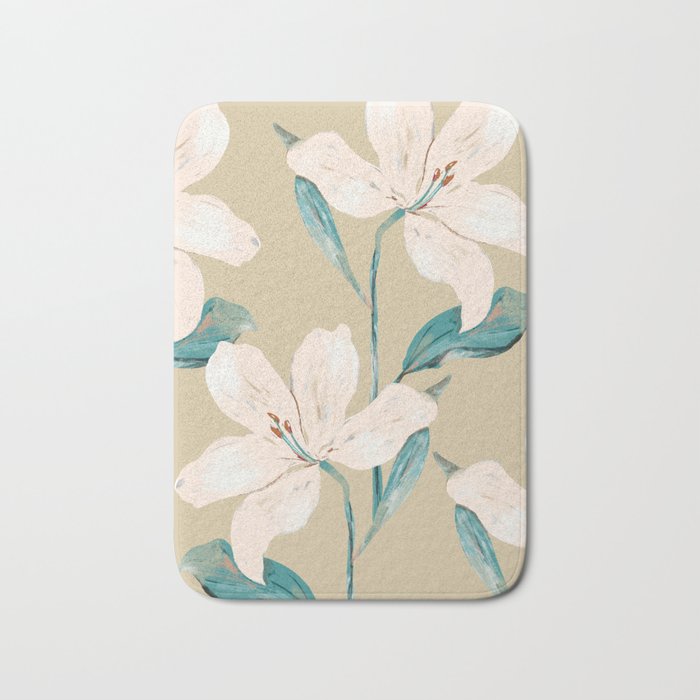 Spring Flowers 3 Bath Mat Gallery Image 1