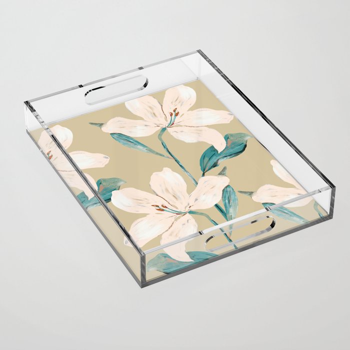 Spring Flowers 3 Acrylic Tray Gallery Image 1