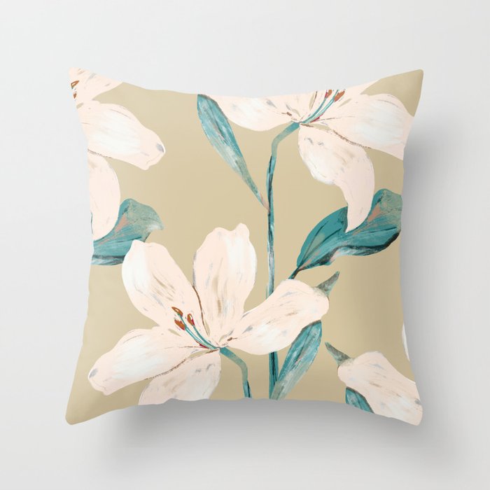 Spring Flowers 3 Throw Pillow Gallery Image 6