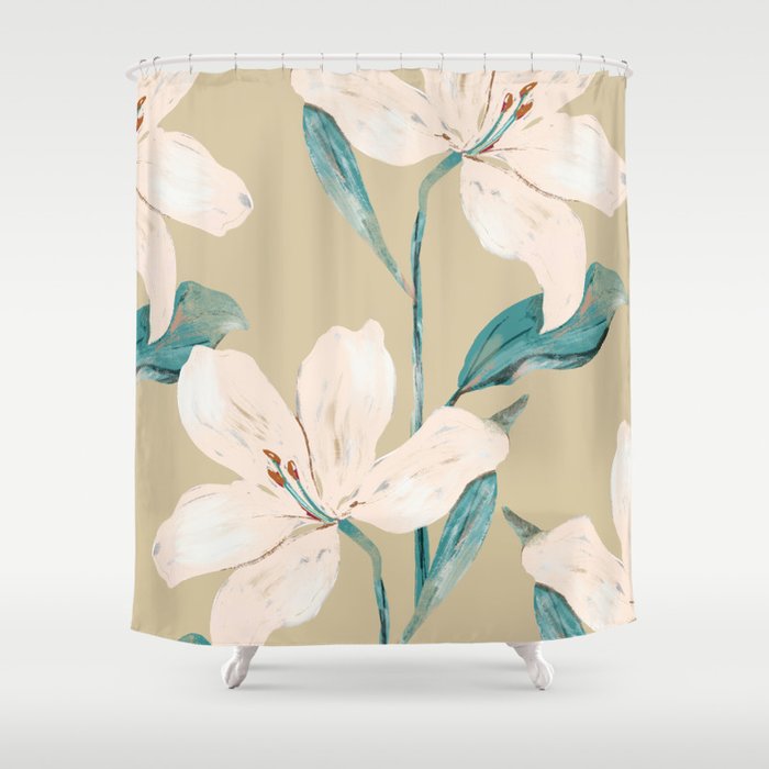 Spring Flowers 3 Shower Curtain Gallery Image 1