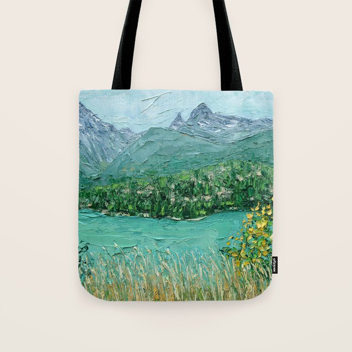 Cascades Vista Tote Bag Gallery Image 1