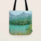 Cascades Vista Tote Bag Gallery Image 1