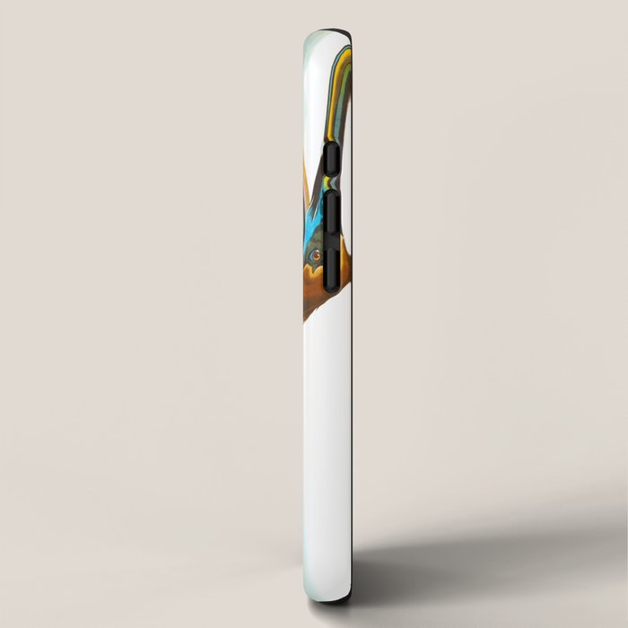 Brown Pelican Illustration iPhone Case Gallery Image 2