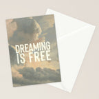 Dreaming is Free Stationery Card Gallery Image 2
