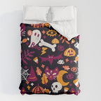 Trick or Treat Yourself - Charcoal Comforter Gallery Image 6