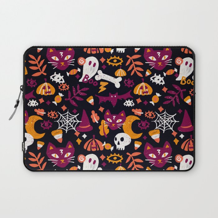 Trick or Treat Yourself - Charcoal Laptop Sleeve Gallery Image 1