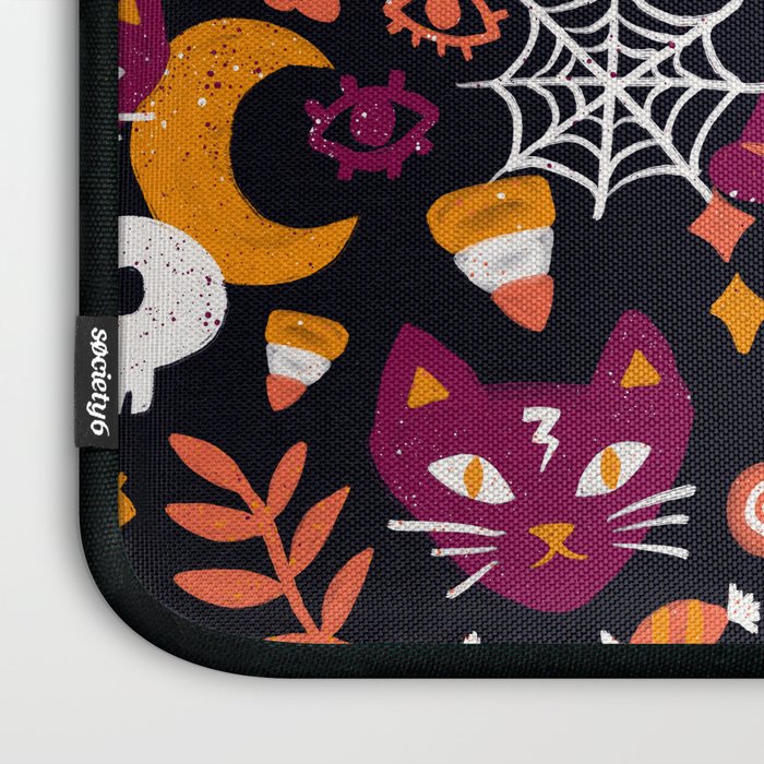 Trick or Treat Yourself - Charcoal Laptop Sleeve Gallery Image 3