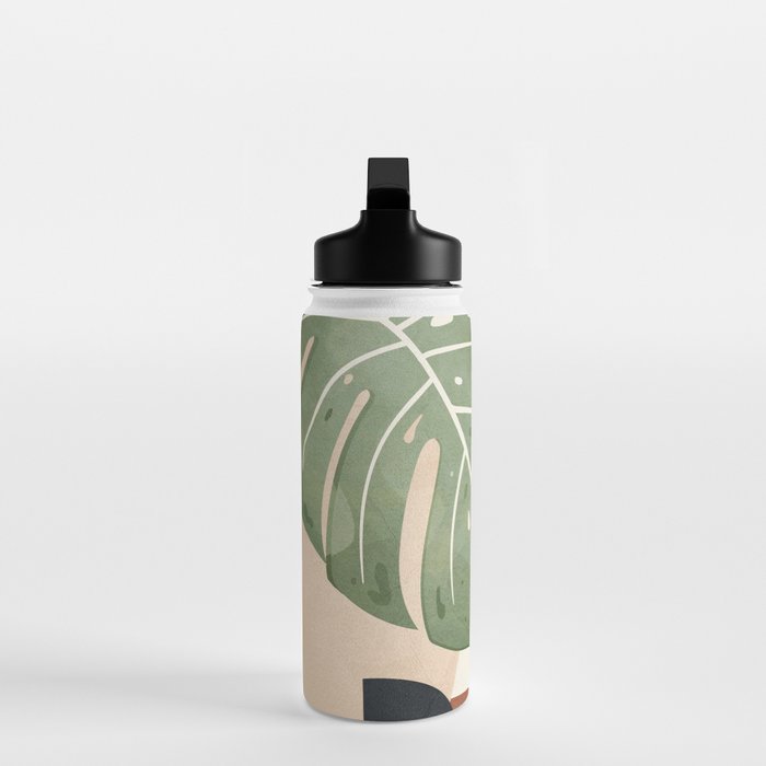 Branches and Leaves in an Abstraction 01 Water Bottle Gallery Image 3