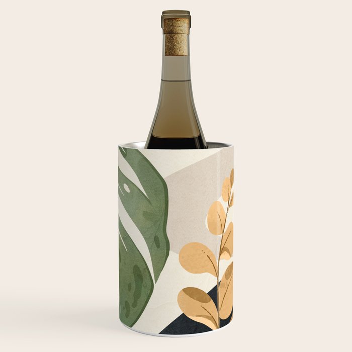 Branches and Leaves in an Abstraction 01 Wine Chiller Gallery Image 3