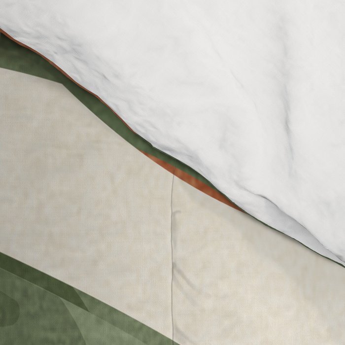 Branches and Leaves in an Abstraction 01 Comforter Gallery Image 4
