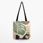 Branches and Leaves in an Abstraction 01 Tote Bag Gallery Image 2