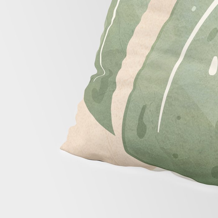 Branches and Leaves in an Abstraction 01 Pillow Sham Gallery Image 4