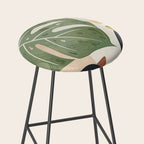 Branches and Leaves in an Abstraction 01 Stool Gallery Image 2