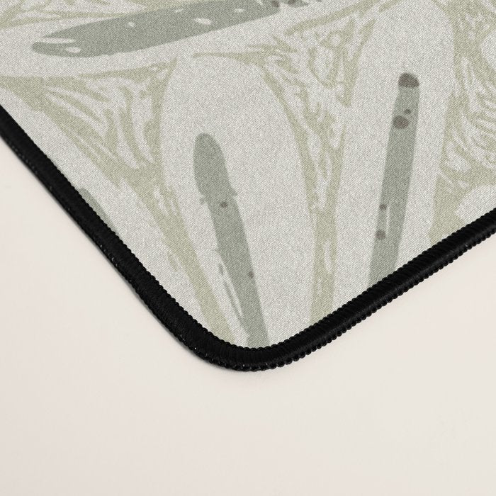 calming essentials meadow chalky sage Desk Mat Gallery Image 4