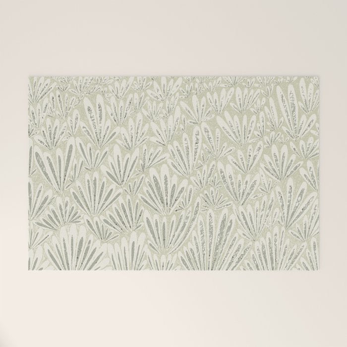 calming essentials meadow chalky sage Welcome Mat Gallery Image 1