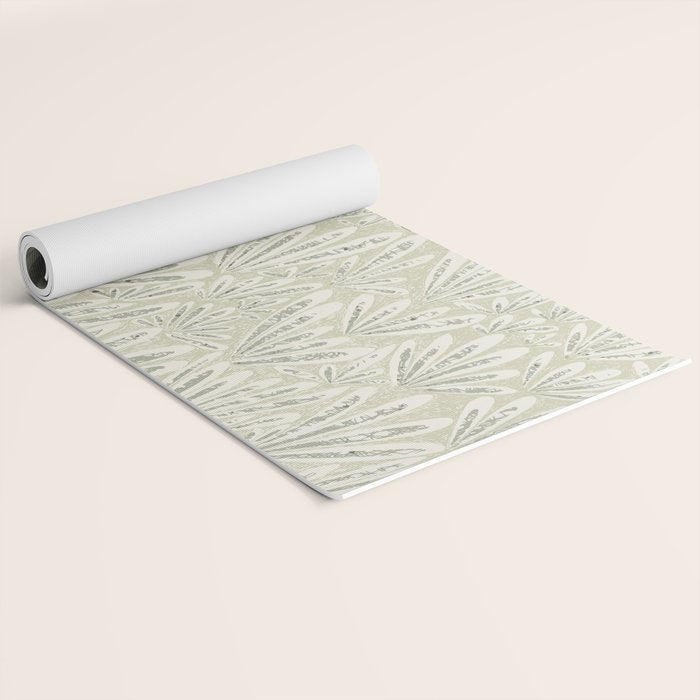 calming essentials meadow chalky sage Yoga Mat Gallery Image 2