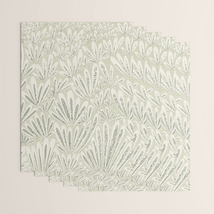 calming essentials meadow chalky sage Wrapping Paper Gallery Image 3