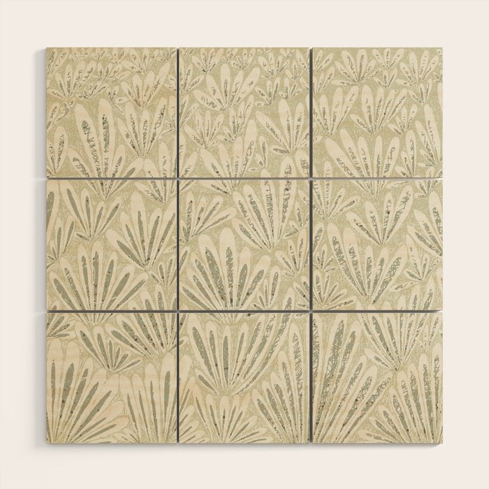 calming essentials meadow chalky sage Wood Wall Art Gallery Image 1