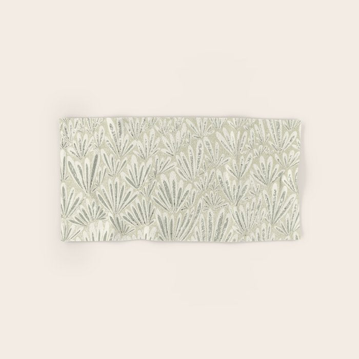 calming essentials meadow chalky sage Bath Towel Gallery Image 1