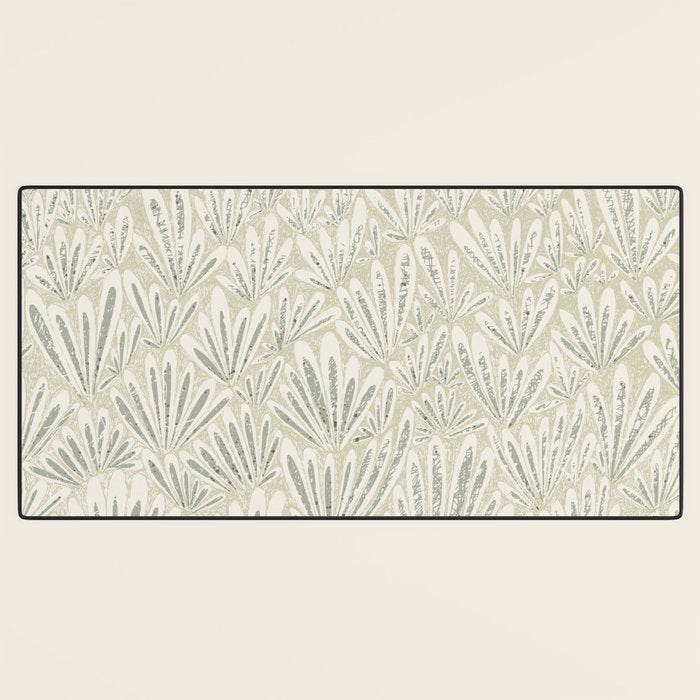 calming essentials meadow chalky sage Desk Mat Gallery Image 3