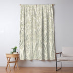 calming essentials meadow chalky sage Window Curtain Gallery Image 5