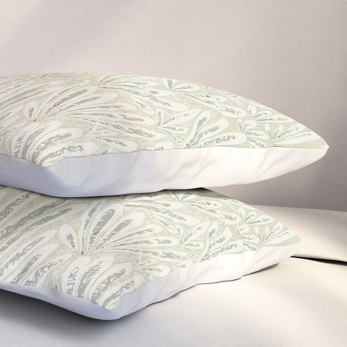 calming essentials meadow chalky sage Pillow Sham Gallery Image 3