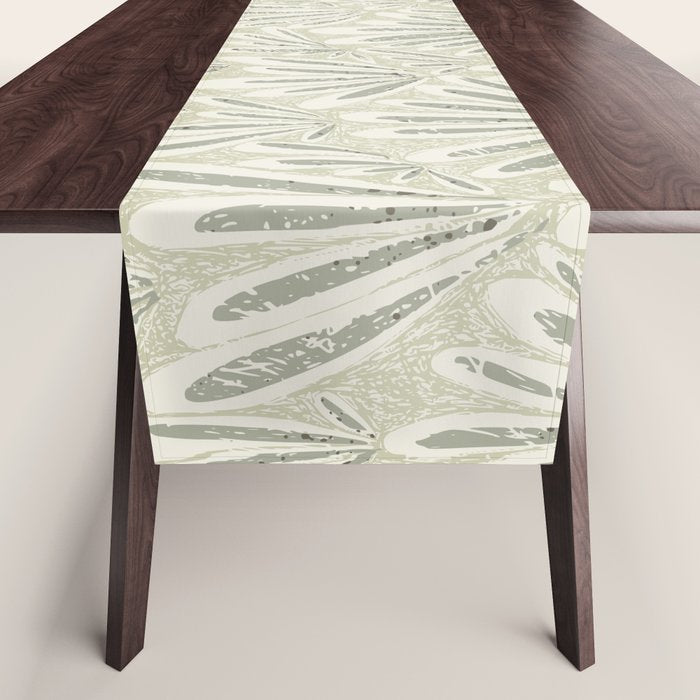 calming essentials meadow chalky sage Table Runner Gallery Image 1
