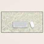 calming essentials meadow chalky sage Desk Mat Gallery Image 1