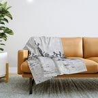 JOSHUA TREE IX / California Desert Throw Blanket Gallery Image 1