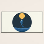 Kiss The Moon Desk Mat Gallery Image 3