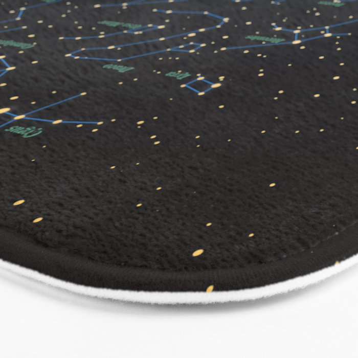 Falling star constellation Bath Mat Gallery Image 3