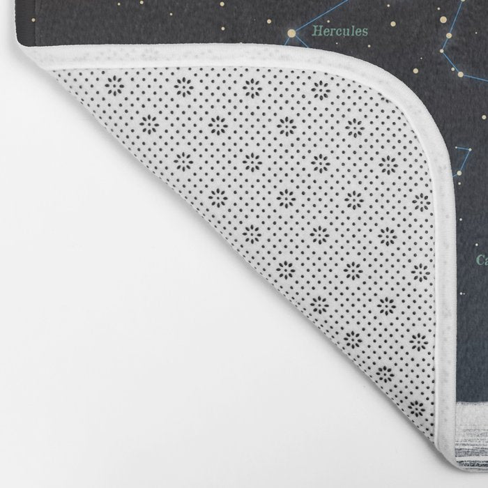 Falling star constellation Bath Mat Gallery Image 2