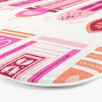 Moroccan Doors - Peach Palette Bath Mat Gallery Image 3