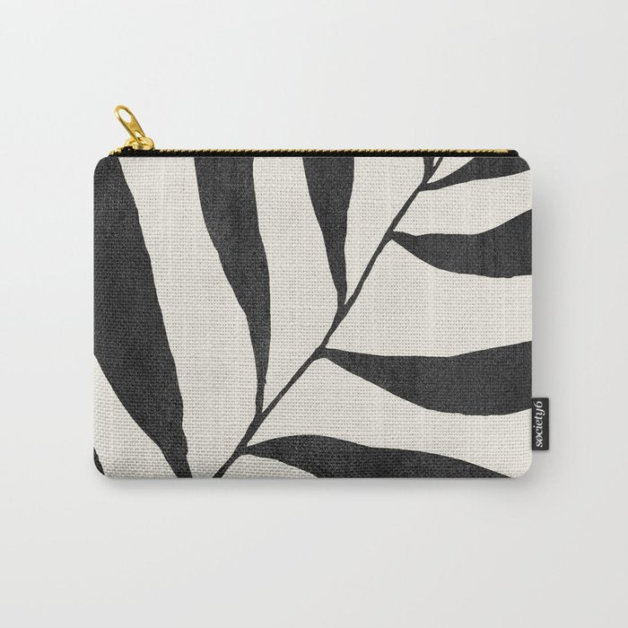 Minimal Abstract Art Plant 26 Carry All Pouch Gallery Image 1