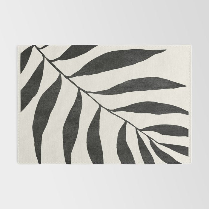 Minimal Abstract Art Plant 26 Rug Gallery Image 2
