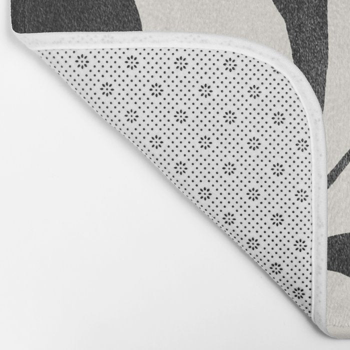Minimal Abstract Art Plant 26 Bath Mat Gallery Image 2