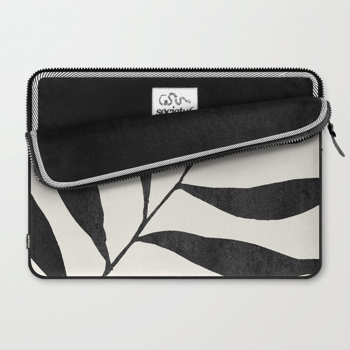 Minimal Abstract Art Plant 26 Laptop Sleeve Gallery Image 2