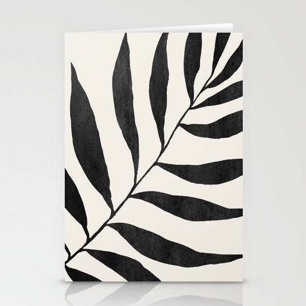 Minimal Abstract Art Plant 26 Stationery Card Gallery Image 2